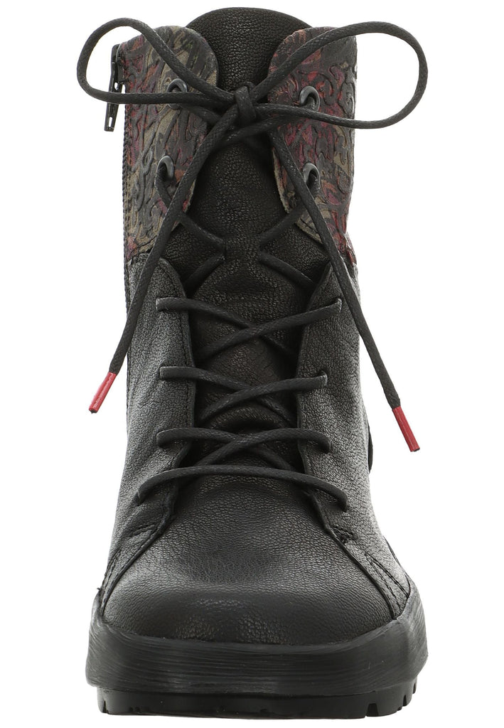 Think! Stiefelette Nappaleder Schwarz