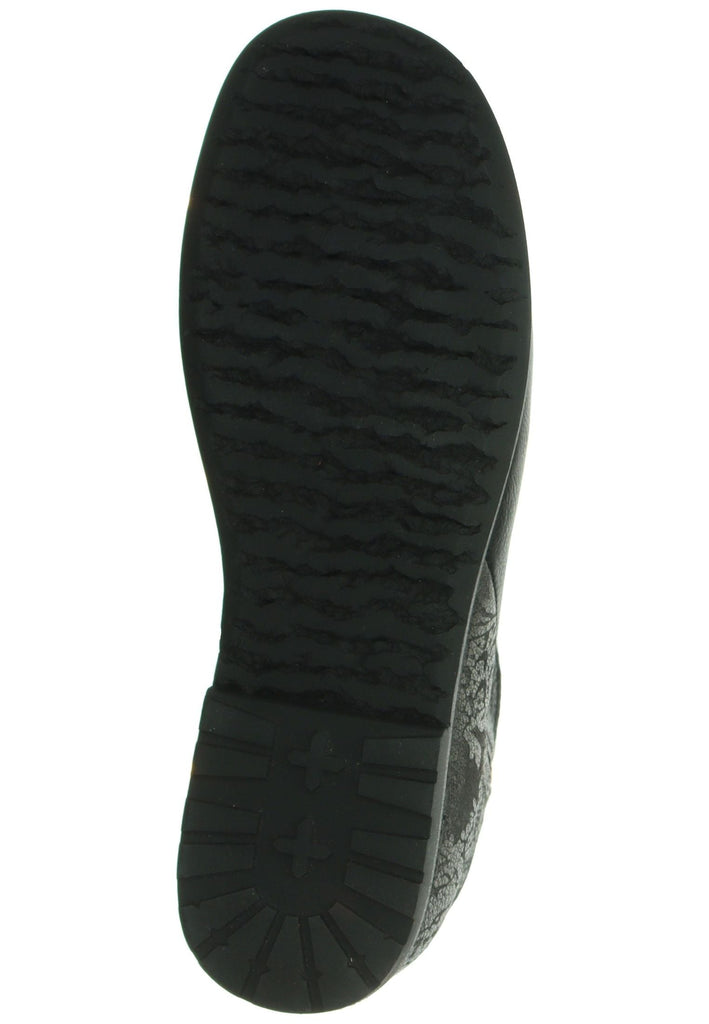 Think! Stiefelette Nappaleder Schwarz