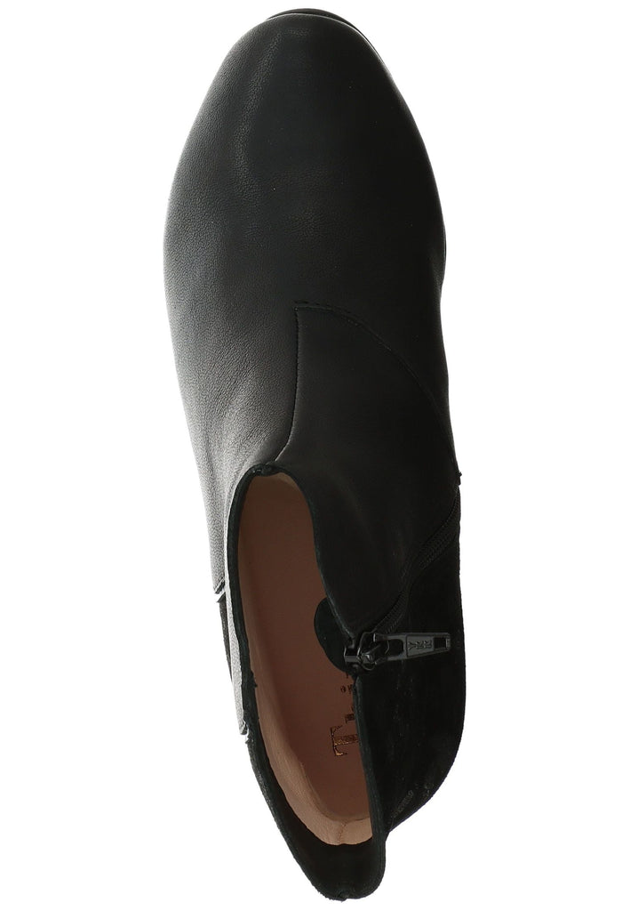 Think! Stiefelette Nappaleder Schwarz
