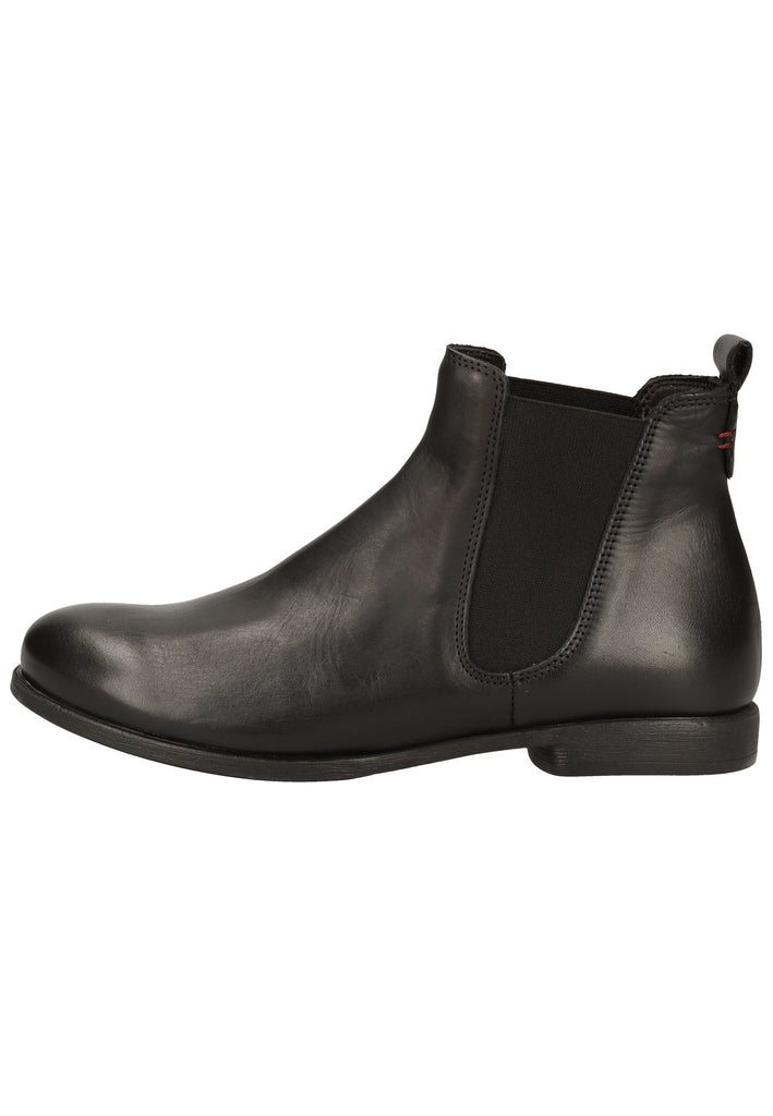 Think! Stiefelette Nappaleder Schwarz