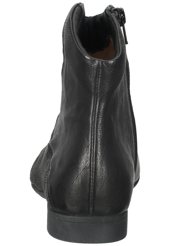 Think! Stiefelette Nappaleder Schwarz