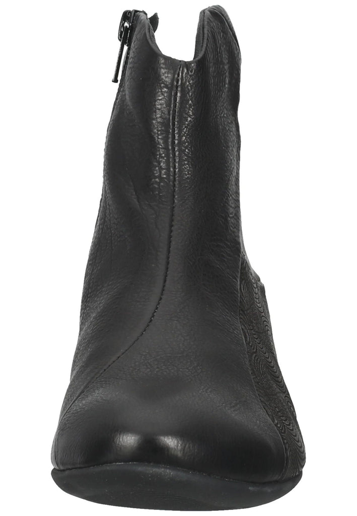 Think! Stiefelette Nappaleder Schwarz