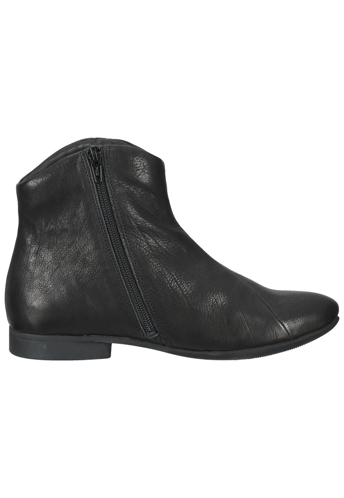 Think! Stiefelette Nappaleder Schwarz