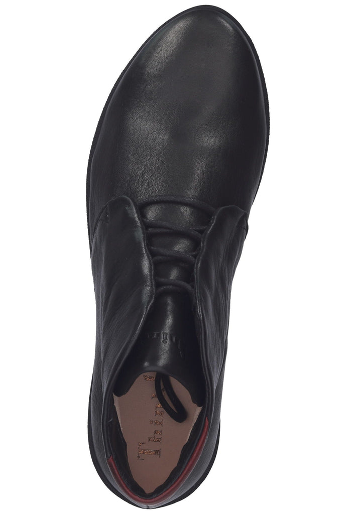 Think! Stiefelette Nappaleder Schwarz