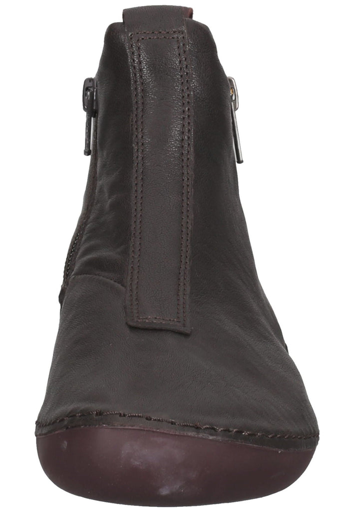 Think! Stiefelette Nappaleder Schwarz/Grau