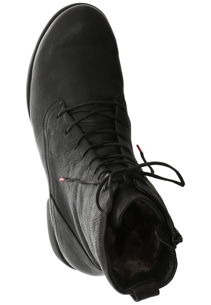 Think! Stiefelette Nappaleder Schwarz Warmfutter