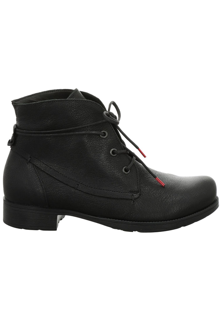Think! Stiefelette Nappaleder Schwarz Warmfutter
