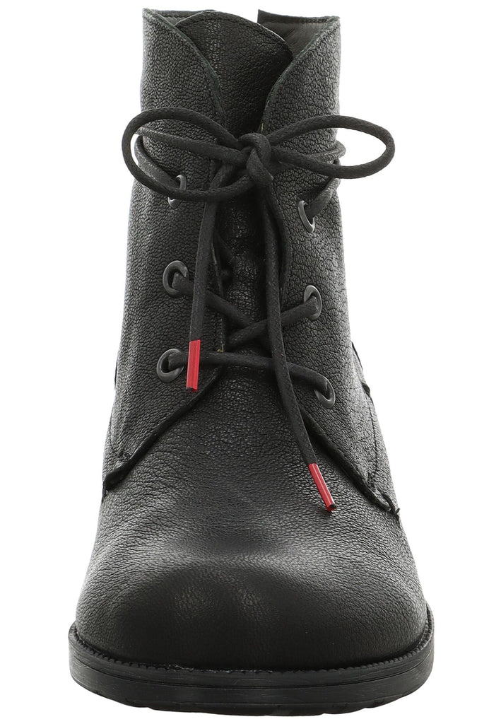 Think! Stiefelette Nappaleder Schwarz Warmfutter