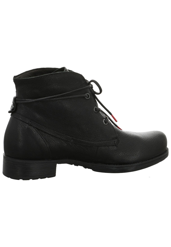Think! Stiefelette Nappaleder Schwarz Warmfutter
