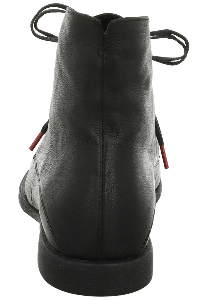 Think! Stiefelette Nappaleder Schwarz Warmfutter