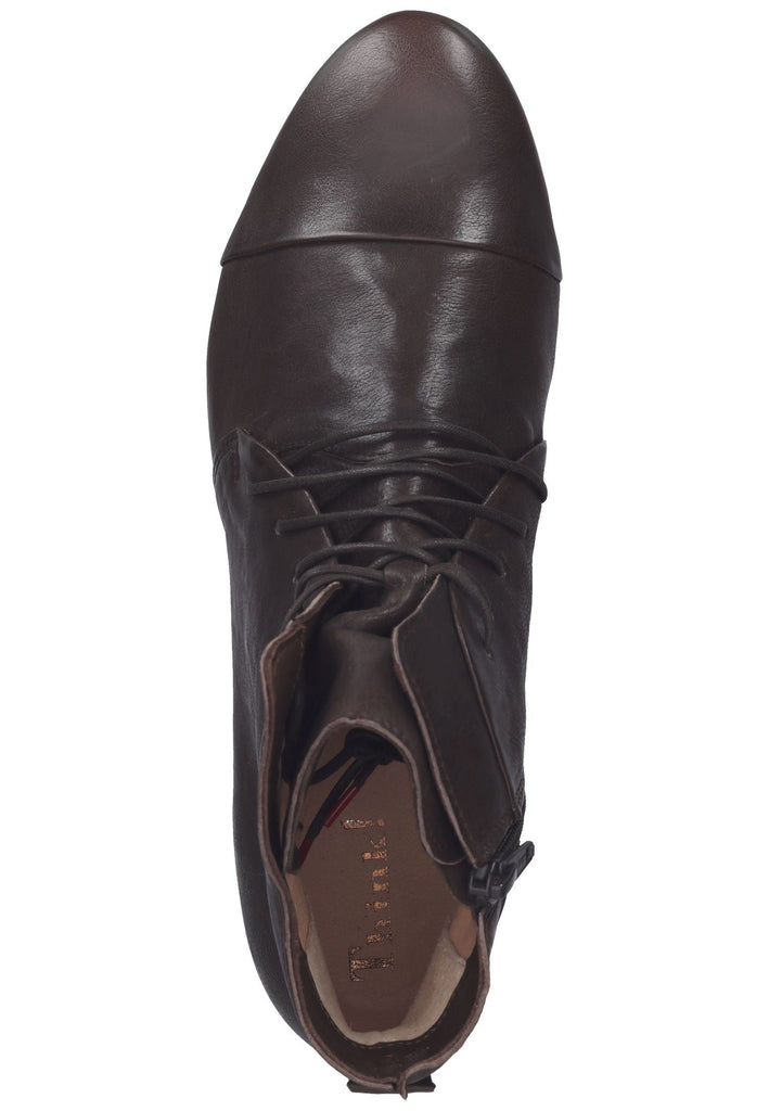 Think! Stiefelette Nappaleder Tabacco