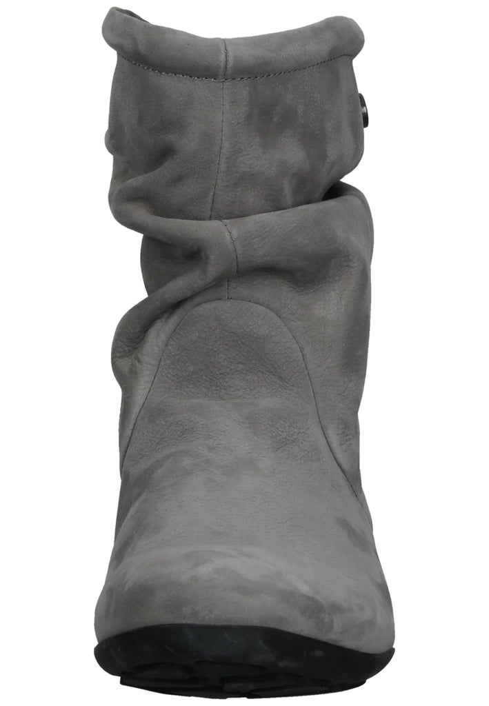 Think! Stiefelette Nubukleder Grau