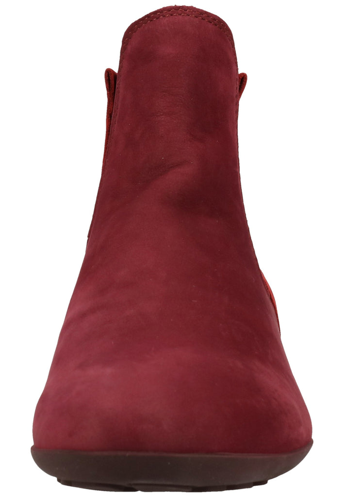 Think! Stiefelette Nubukleder Magenta