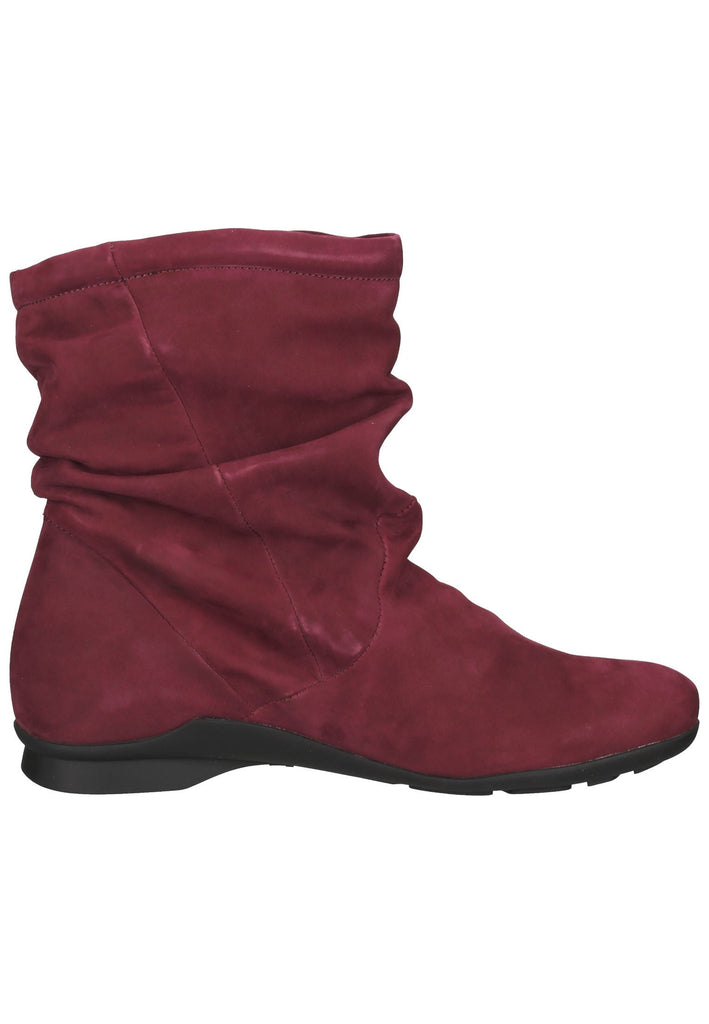 Think! Stiefelette Nubukleder Rot