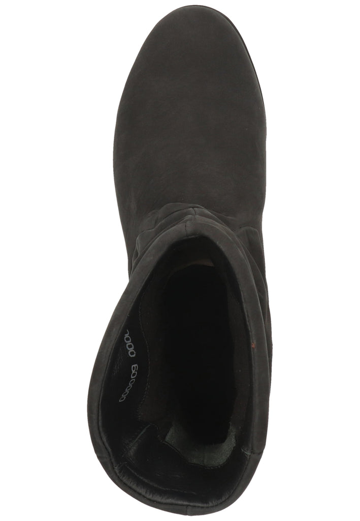 Think! Stiefelette Nubukleder Schwarz