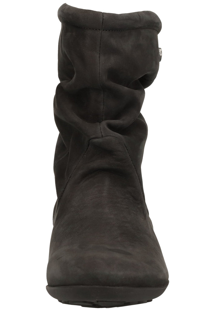 Think! Stiefelette Nubukleder Schwarz