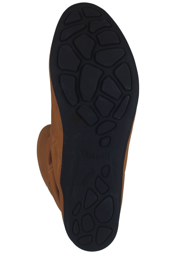 Think! Stiefelette Nubukleder Senf