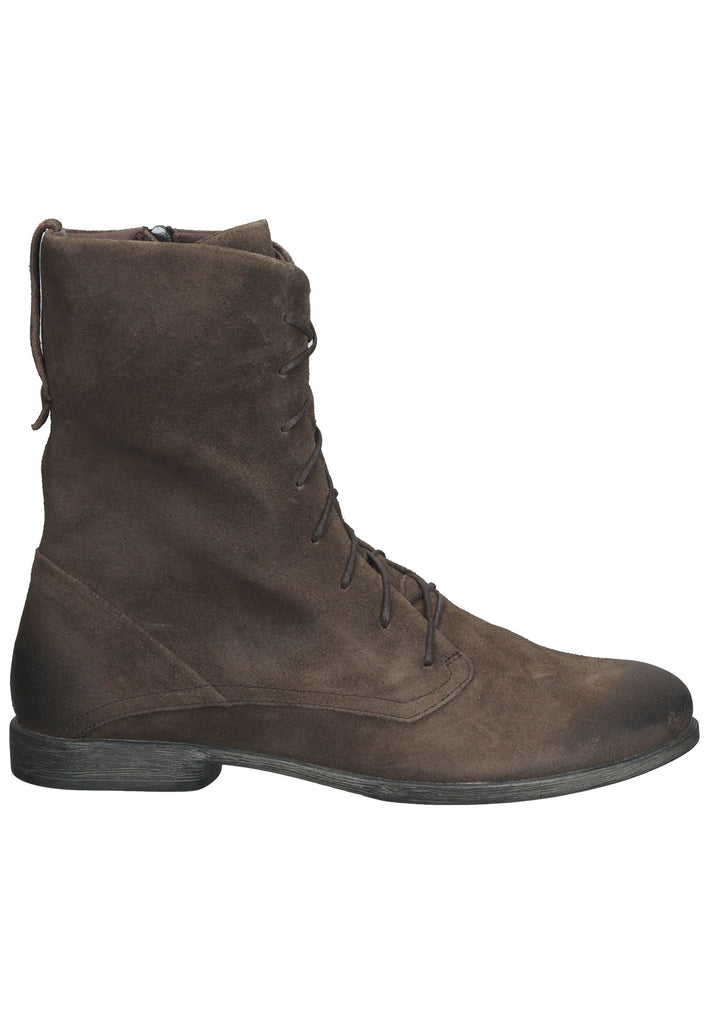 Think! Stiefelette Veloursleder Braun