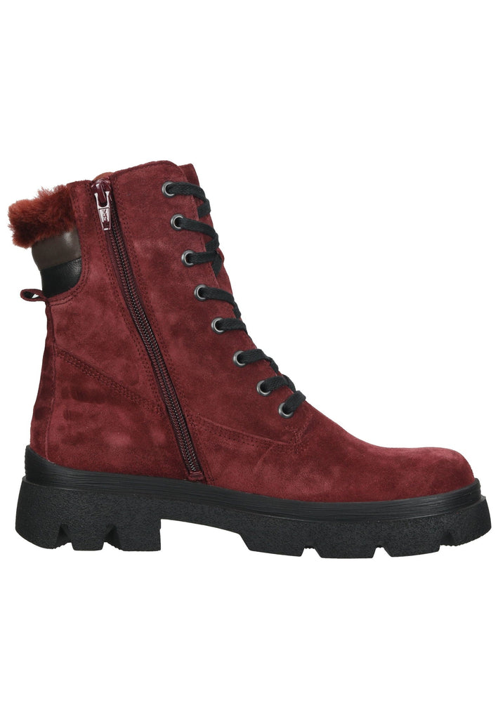 Think! Stiefelette Veloursleder Chianti Warmfutter