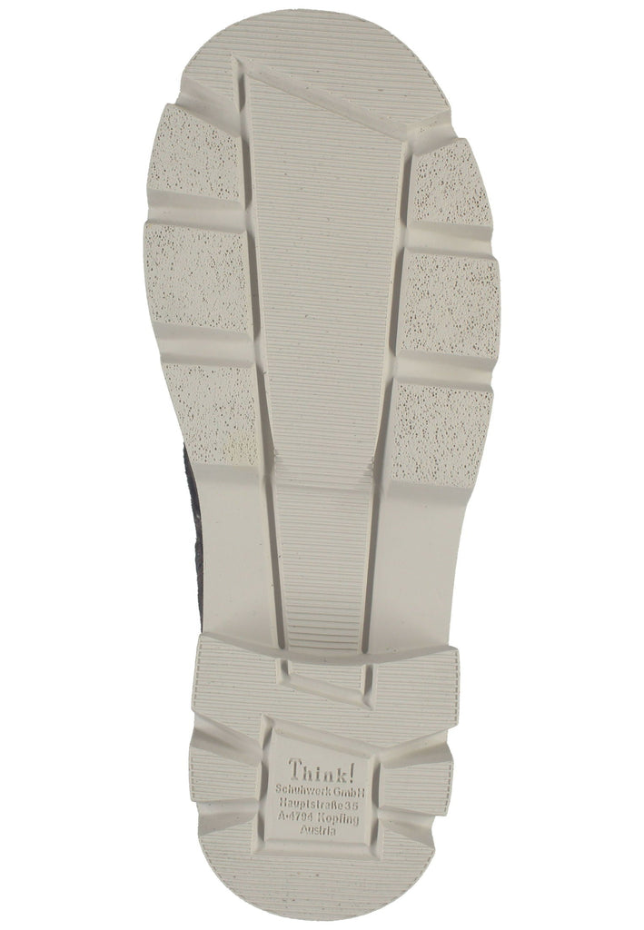 Think! Stiefelette Veloursleder Dunkelbraun Warmfutter