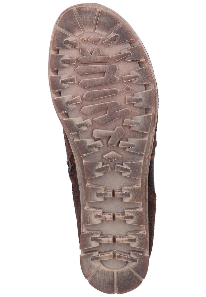 Think! Stiefelette Veloursleder Espresso