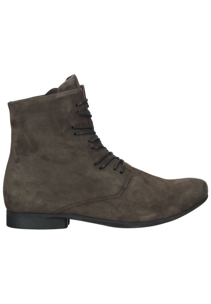 Think! Stiefelette Veloursleder Graphite