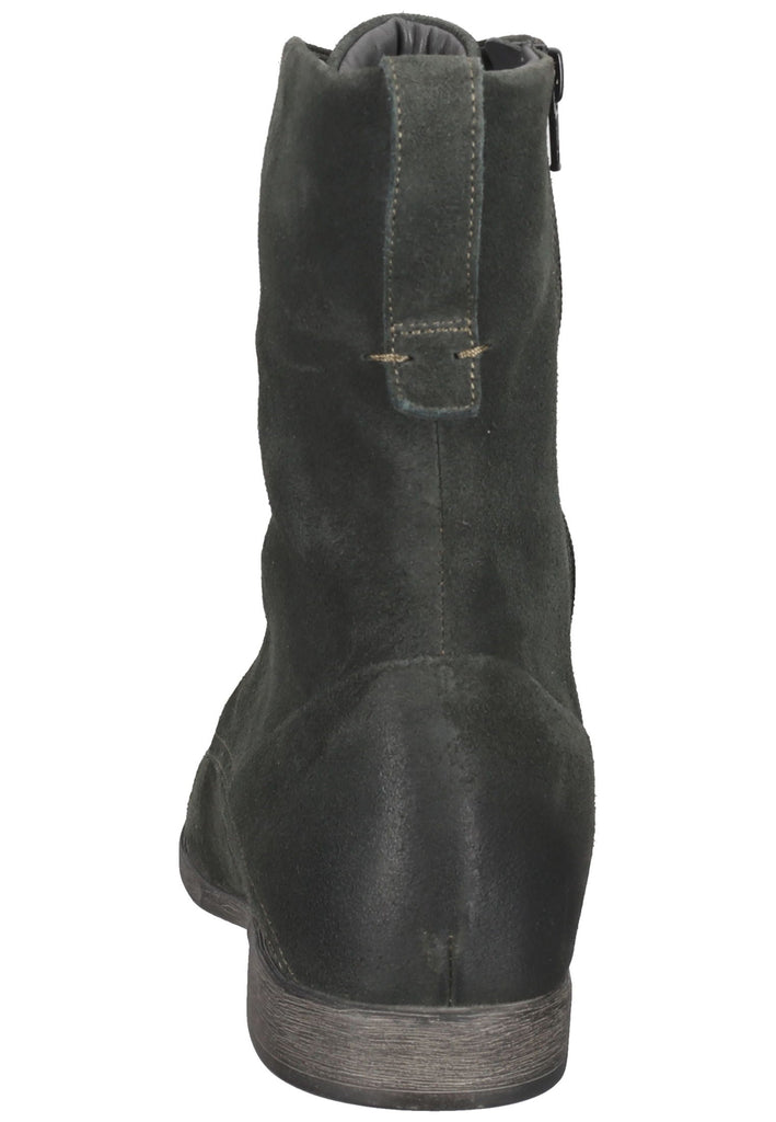 Think! Stiefelette Veloursleder Grau