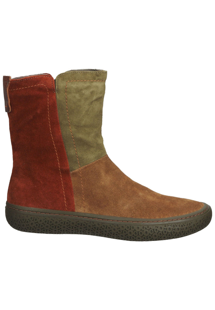 Think! Stiefelette Veloursleder Mehrfarbig