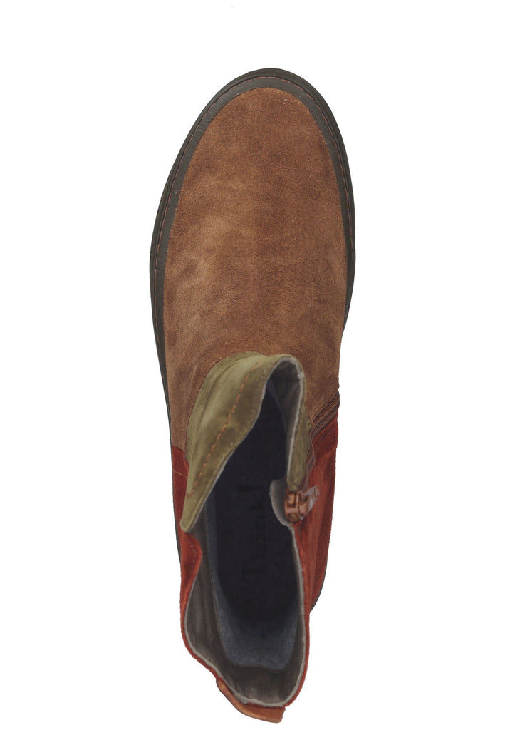 Think! Stiefelette Veloursleder Mehrfarbig