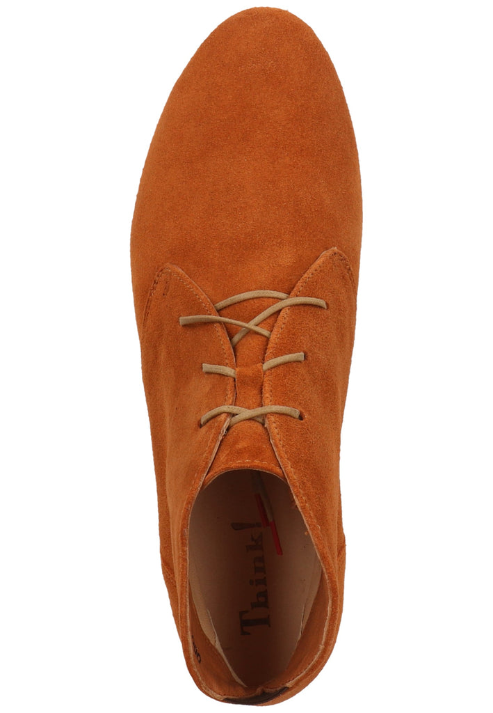 Think! Stiefelette Veloursleder Rost