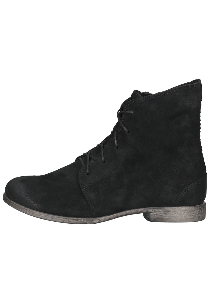 Think! Stiefelette Veloursleder Schwarz