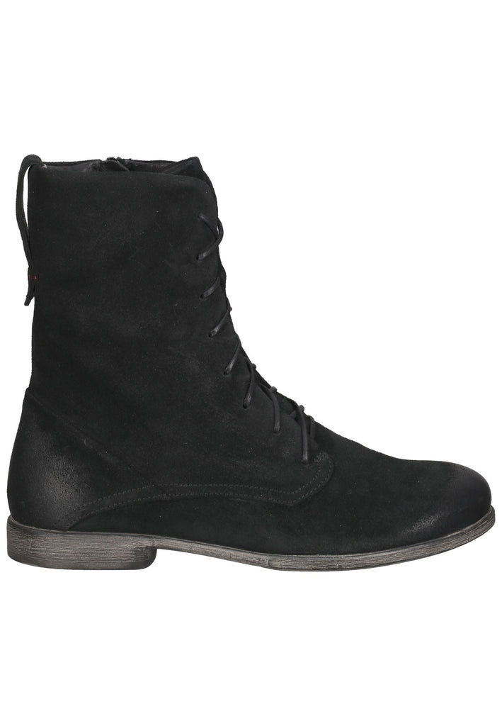 Think! Stiefelette Veloursleder Schwarz