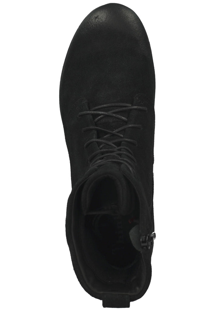 Think! Stiefelette Veloursleder Schwarz