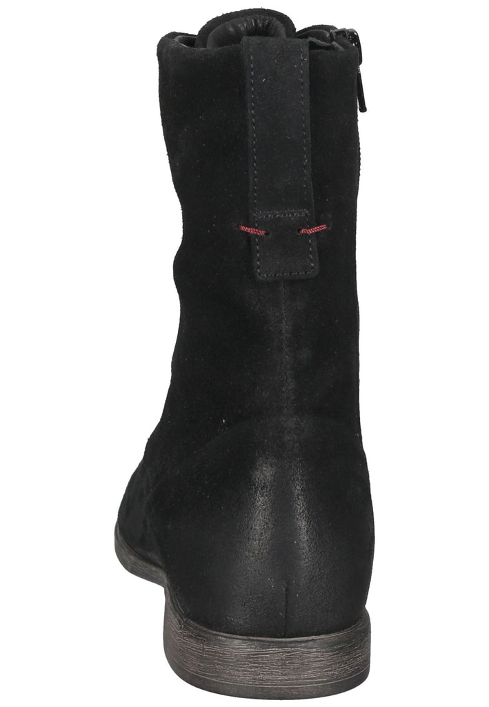 Think! Stiefelette Veloursleder Schwarz