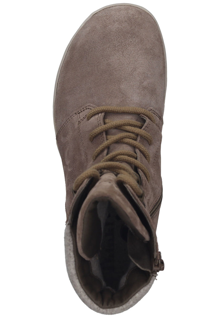 Think! Stiefelette Veloursleder Stone