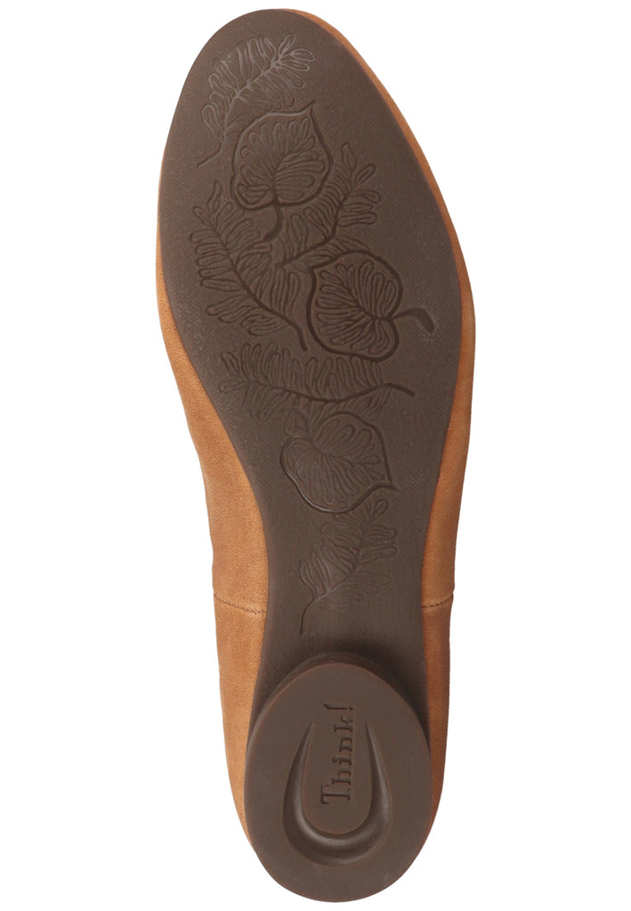 Think! Stiefelette Veloursleder/Textil Braun