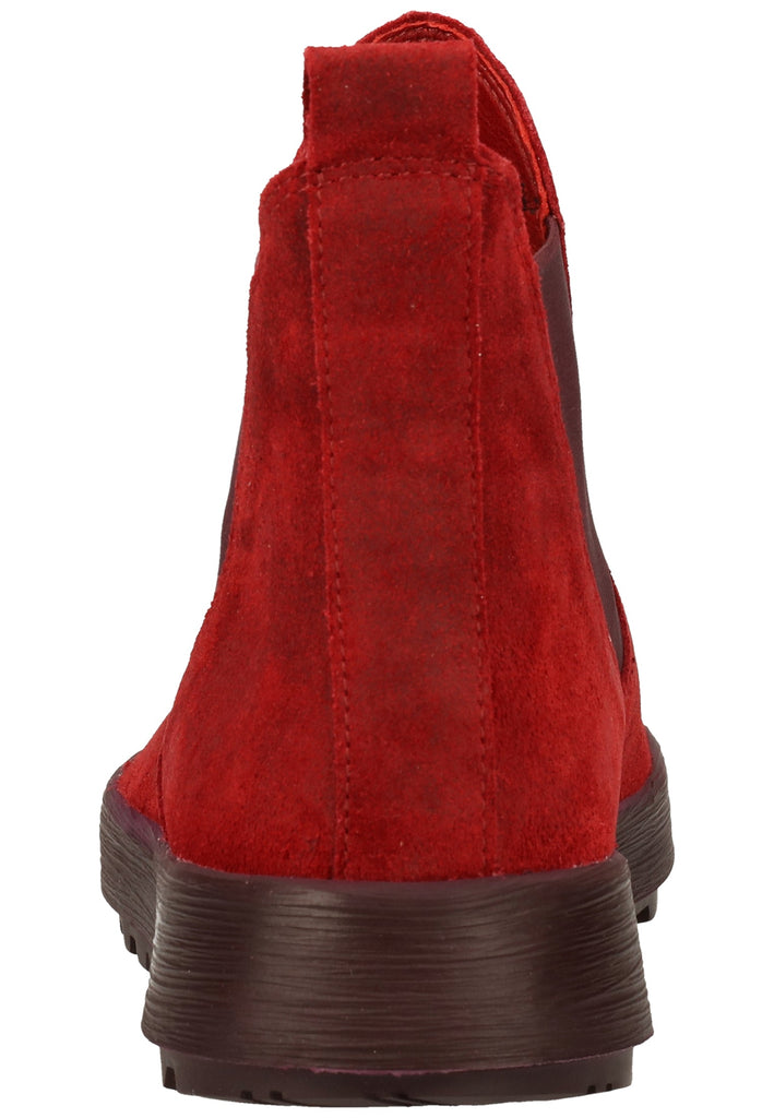 Think! Stiefelette Veloursleder/Textil Cherry