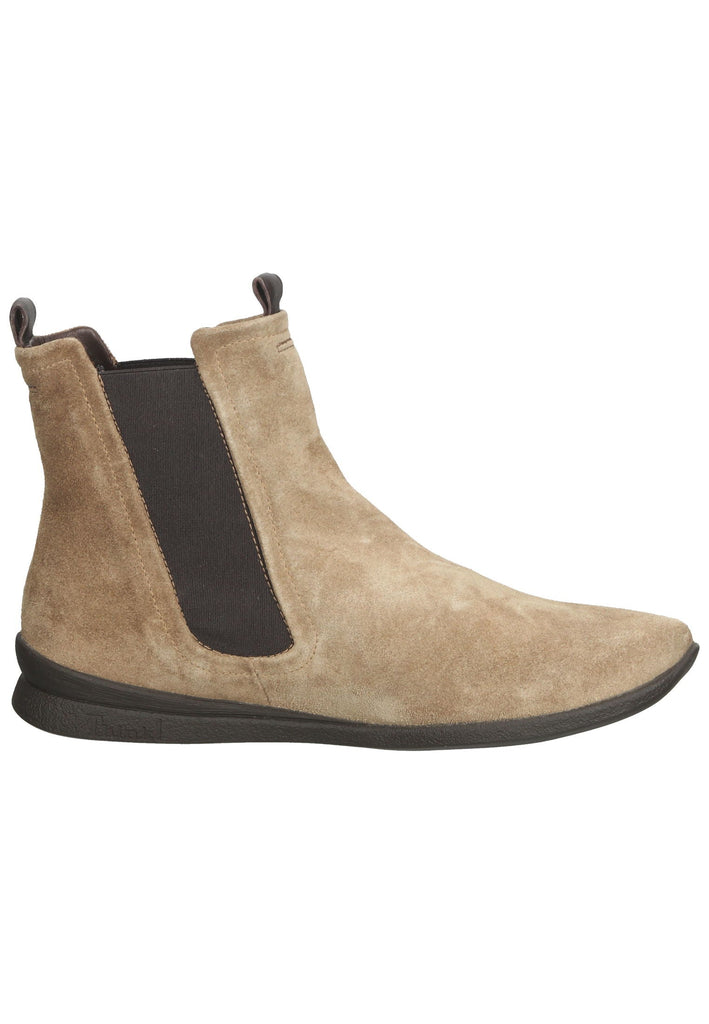 Think! Stiefelette Veloursleder/Textil Grün/Grau