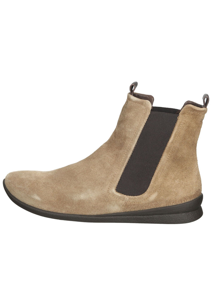 Think! Stiefelette Veloursleder/Textil Grün/Grau