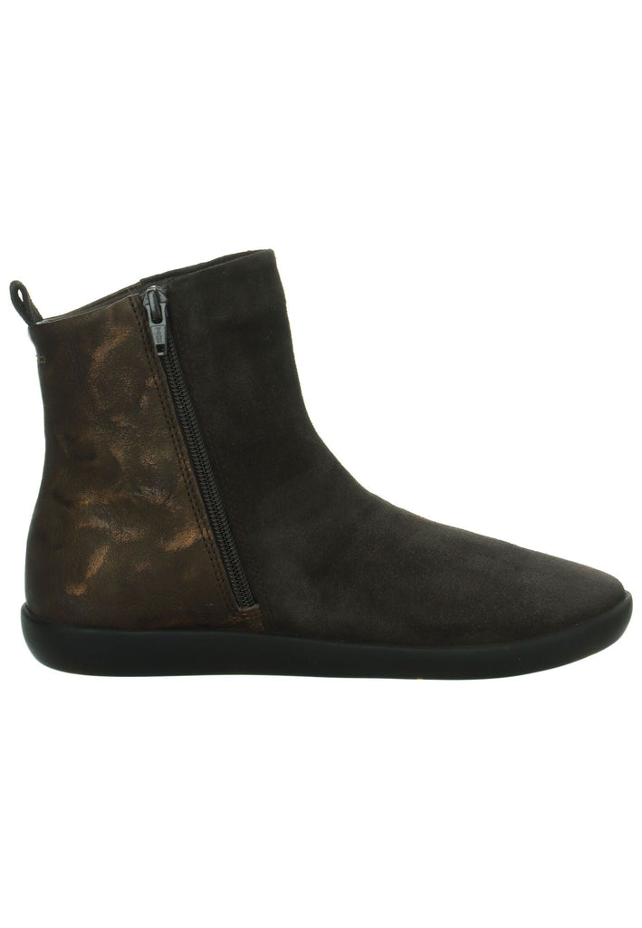 Think! Stiefelette Veloursleder/Textil Mocca
