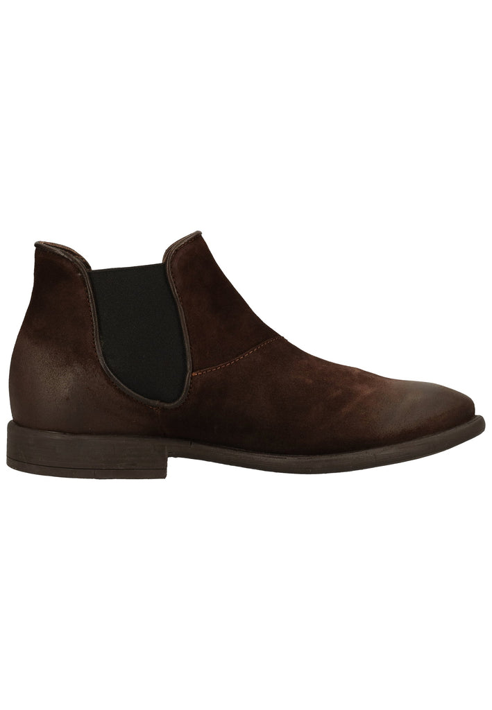 Think! Stiefelette Veloursleder/Textil Mocca