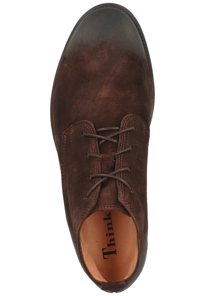 Think! Stiefelette Veloursleder/Textil Mocca