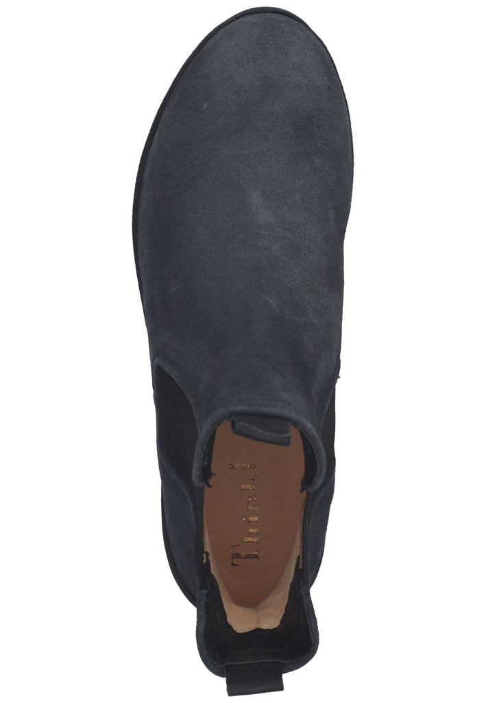 Think! Stiefelette Veloursleder/Textil Navy