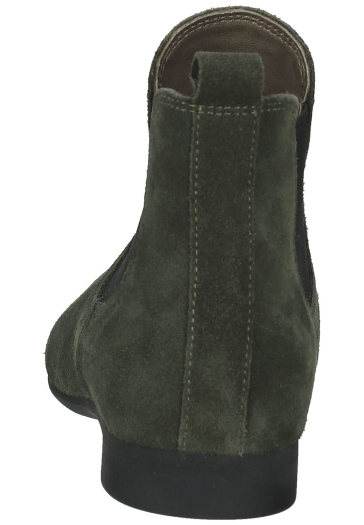 Think! Stiefelette Veloursleder/Textil Olive