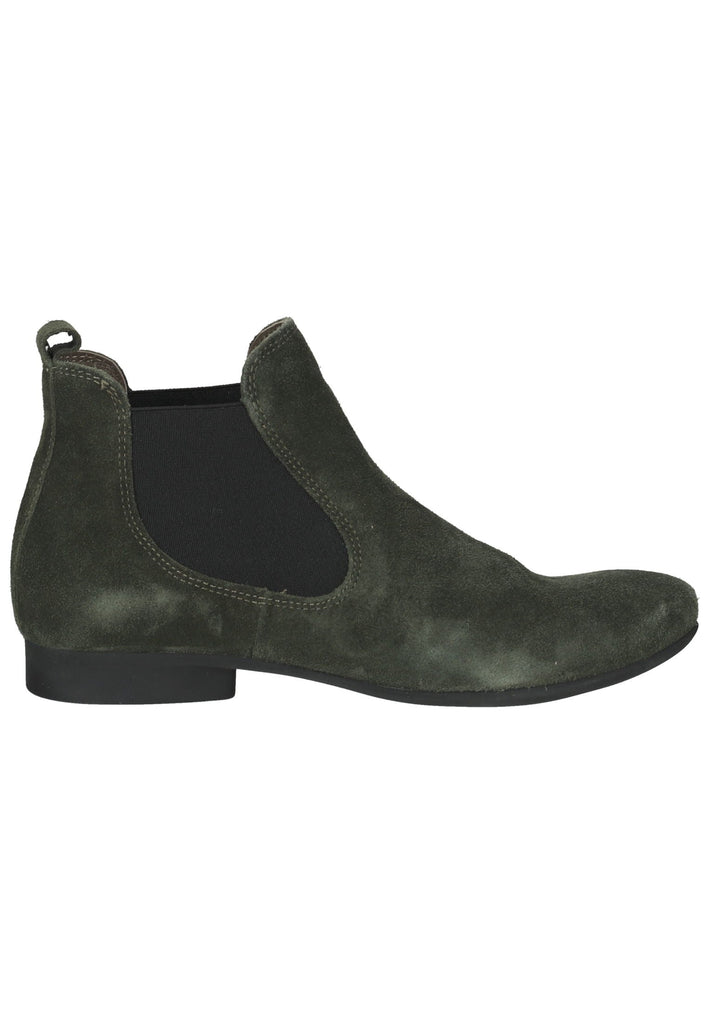 Think! Stiefelette Veloursleder/Textil Olive
