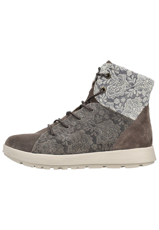 Think! Stiefelette Veloursleder/Textil Pepper