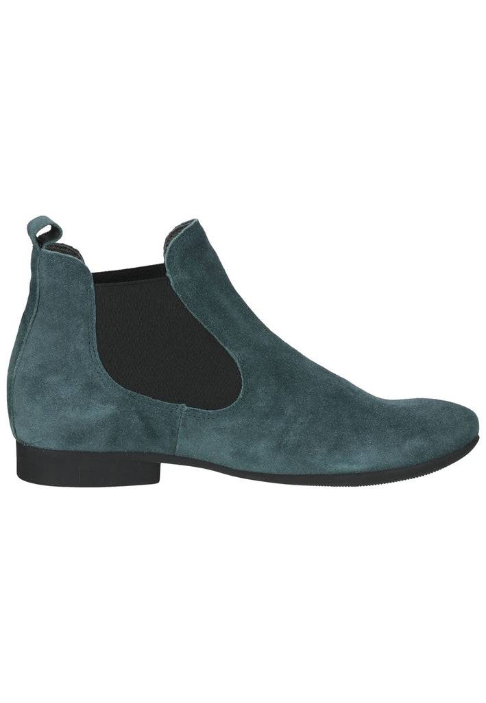 Think! Stiefelette Veloursleder/Textil Petrol