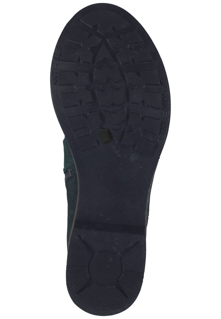 Think! Stiefelette Veloursleder Türkis