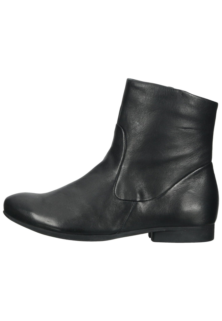 Stiefeletten Think! Stiefelette Glattleder Schwarz