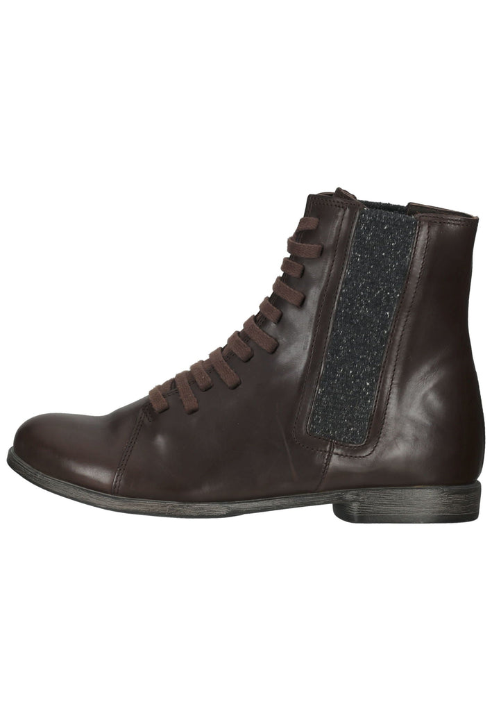 Stiefeletten Think! Stiefelette Glattleder Smoke